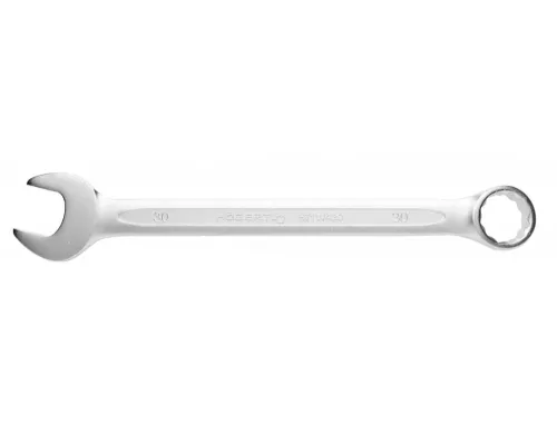 Ключ комбинированный 30 мм, сталь CrV, DIN 3113