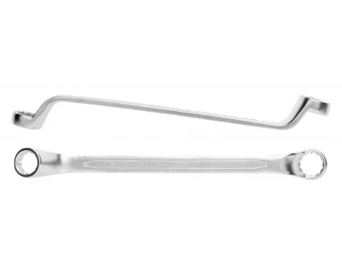 HT1W541 Ключ накидной коленчатый 6x7 мм, сталь CrV, DIN 838, HOEGERT, 5901867144188