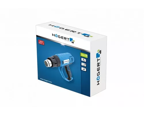 Промышленный фен 2000 Вт 2-скоростной с контролем температуры