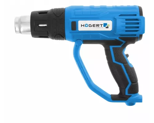 Промышленный фен 2000 Вт 2-скоростной с контролем температуры