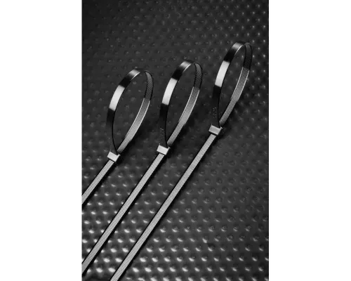 Нейлоновые стяжки 2,5 x 100 мм, 100 шт., czarne