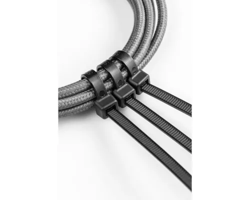 Нейлоновые стяжки 2,5 x 140 мм, 100 шт., czarne