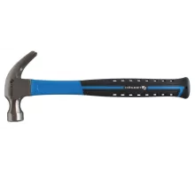 HT3B034 Молоток столярный 450гр., с рукояткой из стекловолокна, HOEGERT, 5901867115560 (CN)
