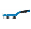HT3B638 Щетка из стальной проволоки со скребком, 4х11, HOEGERT, 5902801496240 (CN)
