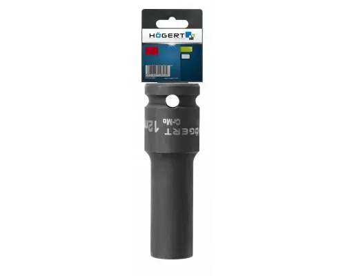 Головка торцевая ударная глубокая шестигранная 1/2″, 30 мм, DIN 3121, CrMo Головка торцевая ударная глубокая шестигранная 1/2″, 30 мм, DIN 3121, CrMo