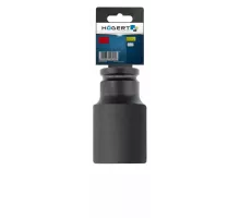 HT4R032 Головка торцевая ударная, глубокая, шестигранная 1/2", 32 мм, DIN 3121, CrMo, HOEGERT, 5902801011115 (CN)