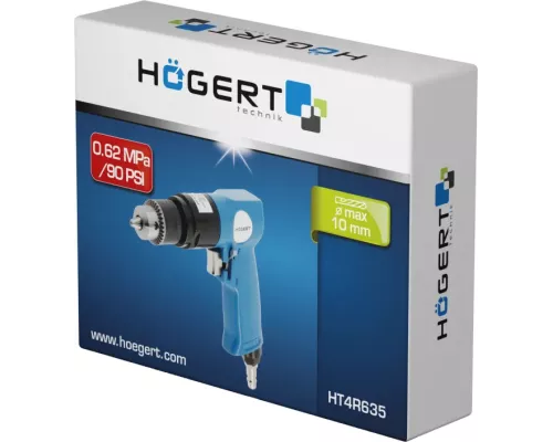 Пневматическая дрель 10 мм