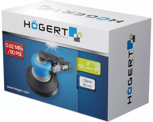 Эксцентриковая пневматическая шлифовальная машина 150 мм