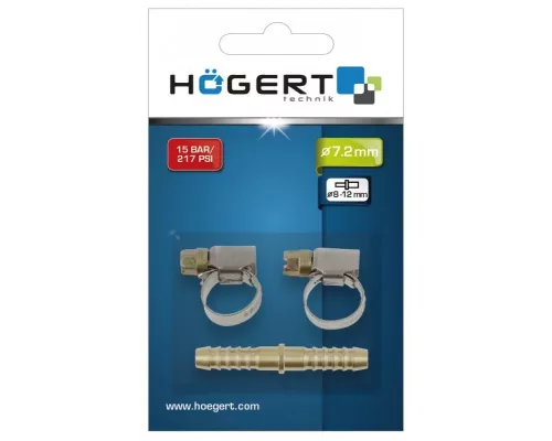 Соединитель пневмопроводов  8мм, 3 части