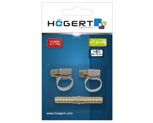 Соединитель пневмопроводов  8мм, 3 части