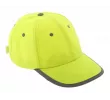 HT5K187 EGER Кепка с козырьком желтая, светоотражающая, универсальный размер, HOEGERT, 5902801214752 (CN)