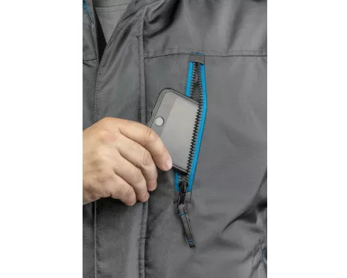 REN Куртка утепленная графитовая XL (54)