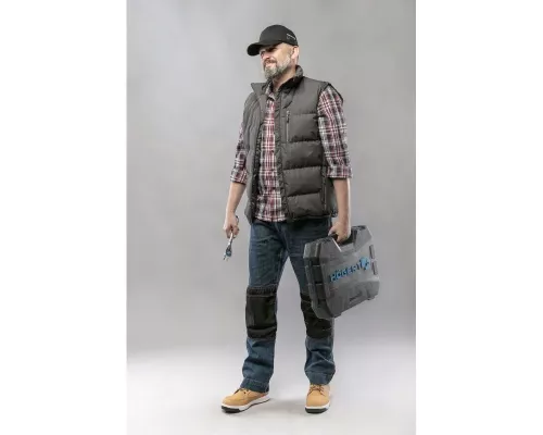 WIED Жилет утепленный Ripstop графитовый 3XL (58)