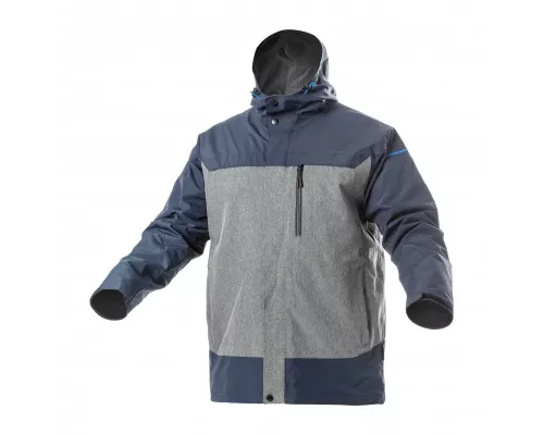 TANGER Куртка водостойкая темно-синяя/серая L (52)