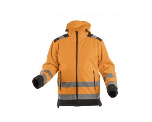 ARGEN Куртка сигнальная SOFTSHELL с капюшоном оранжевая 2XL (56)