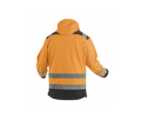 ARGEN Куртка сигнальная SOFTSHELL с капюшоном оранжевая S (48)