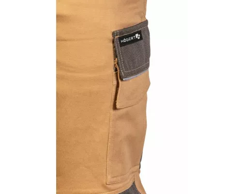 EDGAR Брюки рабочие бежевые XL (54)