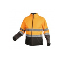 EXTER Куртка сигнальная SOFTSHELL оранжевая 2XL (56)