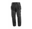 HT5K356-XL NEKAR Брюки рабочие с навесными карманами и ремнем, черные, размер XL (54), HOEGERT, 5902