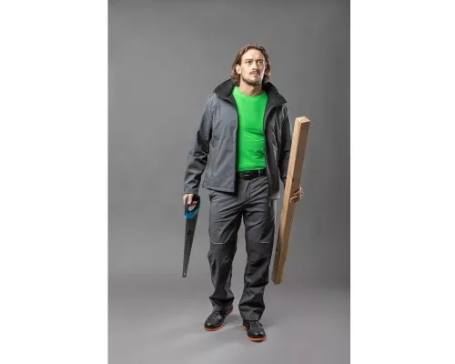 ELDE Брюки рабочие SOFTSHELL графитовые 2XL (56)