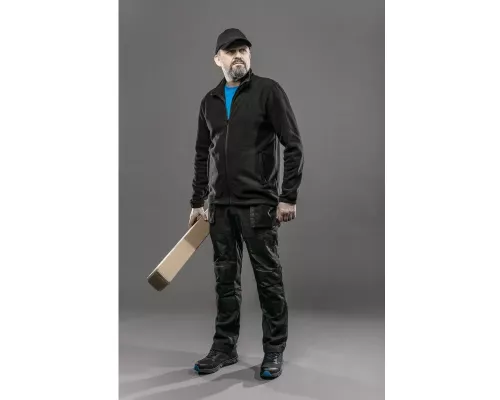 PASADER Толстовка флисовая черная 2XL (56)