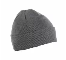 ENZ Шапка вязаная графитовая универсальный размер
