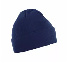 ENZ Шапка вязаная темно-синяя универсальный размер