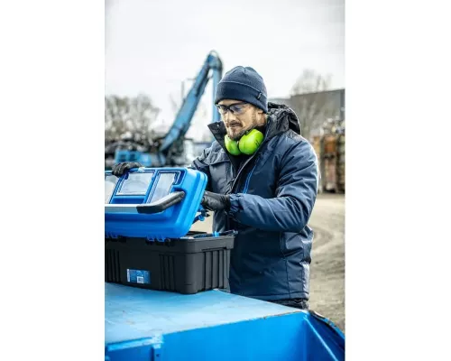 ENZ Шапка вязаная темно-синяя универсальный размер