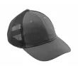 HT5K480 Кепка с козырьком KLAUS, темно-серая (65% полиэстер, 35% хлопок, сеточка 100% полиэстер), универсальный размер (57-61 см), HOEGERT