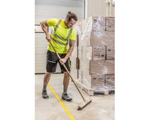 KEMINITZ Полуботинки рабочие LACE SYSTEM S1PS SR FO серый меланж/зеленый 46