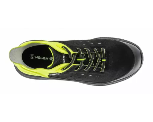 SAUTEN Полуботинки рабочие O1 FO SR черные/желтые hi-vis 45