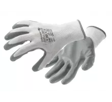 GLAN Перчатки рабочие с нитриловым покрытием размер 10 (12 пар)
