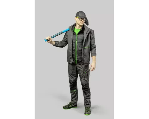 LEMBERG Брюки рабочие темно-серые 2XL (56)