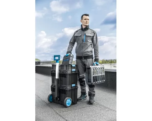 TAUBER Брюки рабочие 4-way stretch темно-серые XL (54)