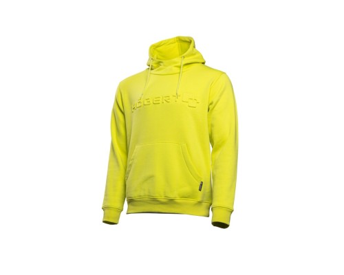 Толстовка спортивная с капюшоном, лимон M (50)