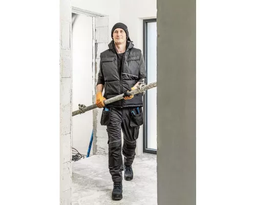 BORGER Жилет утепленный с капюшоном черный 3XL (58)