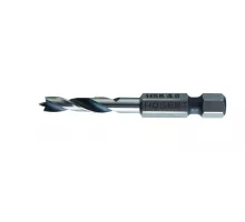 HT6D344 Сверло по дереву с шестигранным хвостовиком, HSS  4х60 мм, HOEGERT, 5902801005855 (CN)