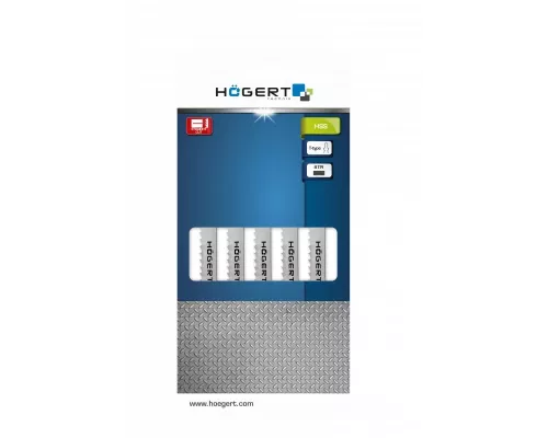 Полотно для электролобзика  по металлу 100 мм,  8TPI, 5 шт