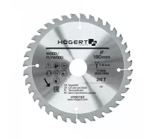HT6D783 Пильный диск 190x24Tx30, Mn65, HOEGERT, 5902801323362 (CN)