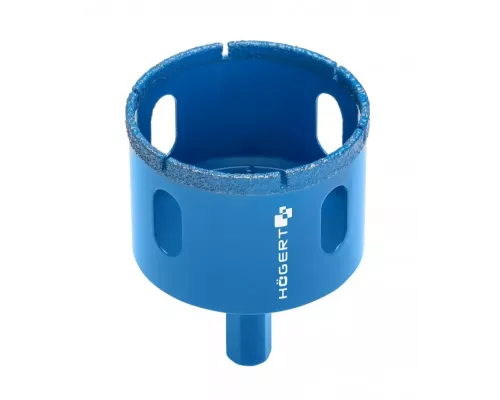 Алмазная коронка для керамики с шестигранным хвостовиком 10 мм