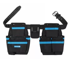 HT7G240 Пояс для инструментов Work Belt, полиэстер 600D, 35,5×24см, HOEGERT, 5902801420863 (CN)