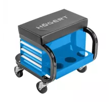 HT7G560 Сиденье для мастерской с 3 ящиками, HOEGERT 5902801493393 (CN)