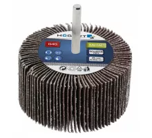 HT8D022 Круг шлифовальный лепестковый на шпильке 80x40x6 G80, HOEGERT, 5902801297014 (CN)