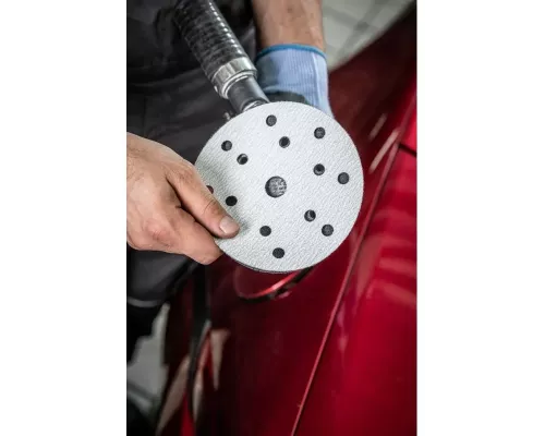 Круг шлифовальный на липучке для обработки красок, лаков и шпаклевок  5 шт. 150мм G180