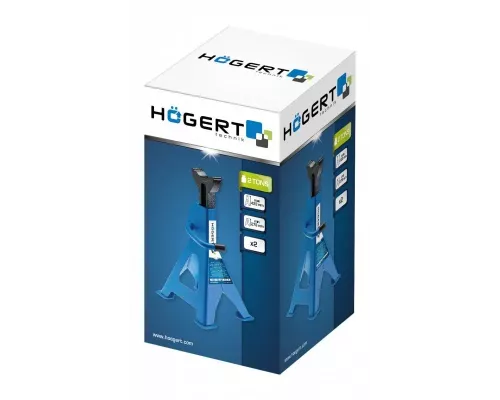 Подставка автомобильная страховочная 2 тонны, 278-423мм, 2 шт.