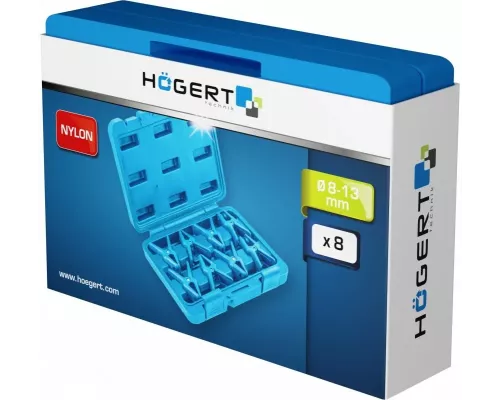 Набор заглушек гидравлических и пневматических магистралей 8 шт