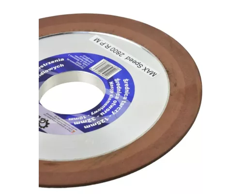 Tarcza do ostrzenia pil  widiowych 125x10x32x8 PREMIUM (5/25/50/100)