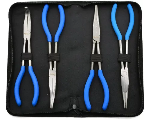 Zestaw szczypiec długich 280mm 4szt.(5/10)
