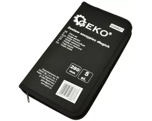 Zestaw szczypiec długich 280mm 5el.(12)