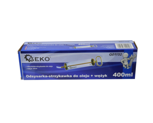 Odsysarka-strzykawka do oleju 400ml + wężyk (20)